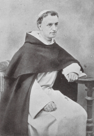 Dominican Friar (b/w photo)
