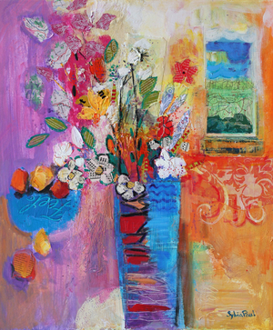 Bringing the Outside In, 2014 (mixed media collage)