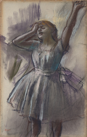 Dancer Stretching, c.1882–85 (pastel on paper)