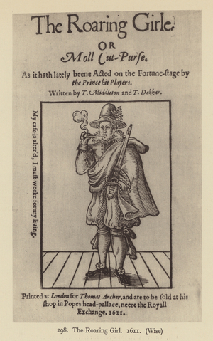 The Roaring Girl, 1611 (litho)