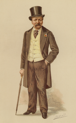 Mr G A Sala (colour litho)