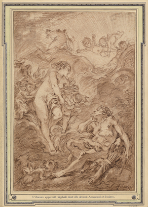 Aurora and Cephalus, c.1766 (drawing)