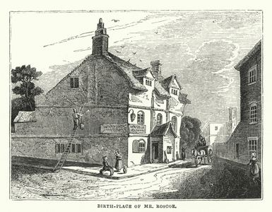 Birth-Place of Mr Roscoe (engraving)