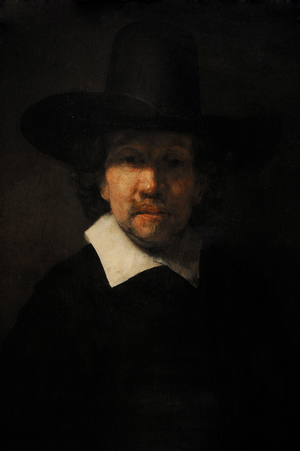 Rembrandt Harmenszoon van Rijn (1606-1669). Portrait of the Poet Jeremias de Decker, 1666.