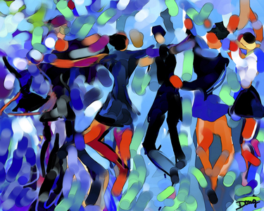 Joyful Dance, 2001 (computer graphics)