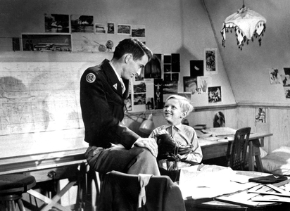 The Search, Montgomery Clift and Ivan Jandl, 1948 (film still)