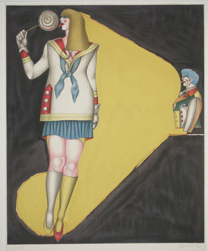 Lollipop, 1971 (colour litho)