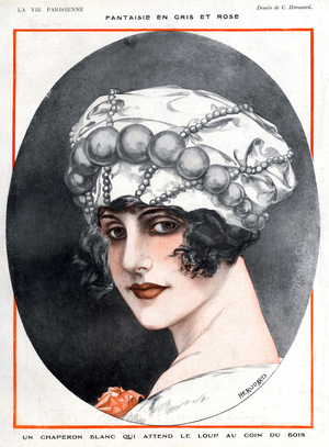 La Vie Parisienne Magazine Plate, France, 1920s (print)
