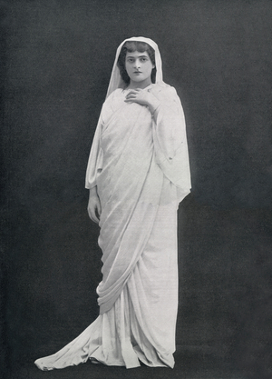 J. Hatto as Floria  in Les Barbares