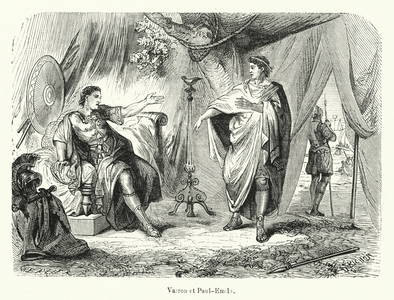 Varron et Paul-Emile (engraving)
