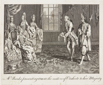 Mr Banks, Omiah and Queen Charlotte