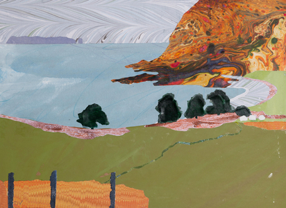 Mull, October light (collage)