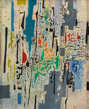 Composition 10.1965, 1965 (oil on canvas)