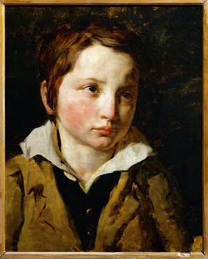 Portrait presume d'Olivier Bro (oil on canvas)