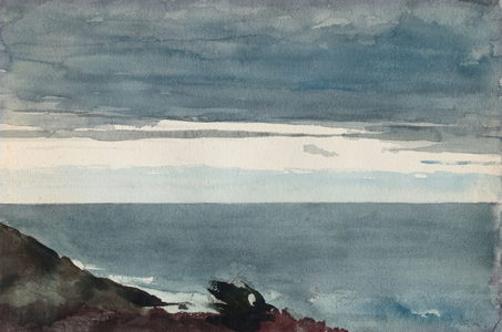 Prout's Neck, Evening, c.1894 (w/c on ivory wove paper)