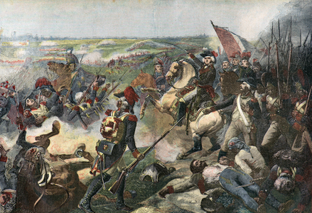 The Battle of Fleurus, 1892 (illustration)