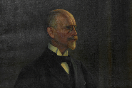 Dr. Victor Marcus (1909 von Gottfried Hofer) senator , 1913 (painting)