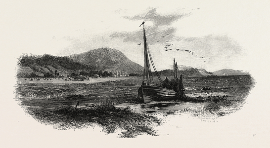 Cap Tourmente and Petit Cap, Canada, Nineteenth Century Engraving