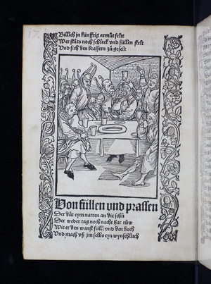 The Ship of Fools, 1499 (woodcut)