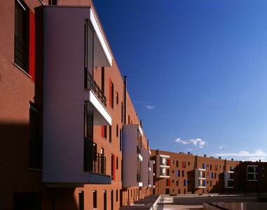 Contemporary architecture : Housing Complex in Casal Nei, Rome, Italy 2006-2008