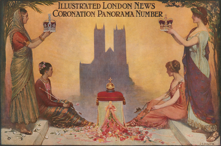The coronation of King George V, 1911 (print)