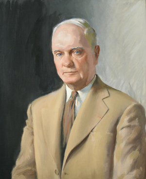 Frederick V. Murphy, 1952 (oil on composition board)