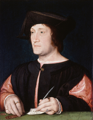 Portrait of a Banker, 1522 (oil on panel)