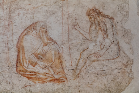 Thebaid, 1336-41 (sinopia)