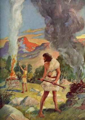 The sacrifice of Isaac
