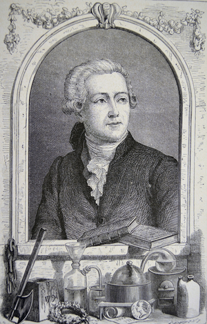 Antoine Laurent Lavoisier, 1874 (engraving)