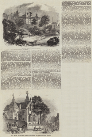 Training College for Schoolmasters (engraving)