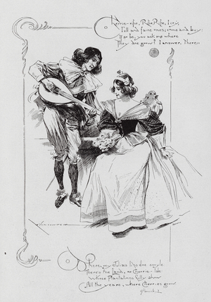 Robert Herrick Song (litho)