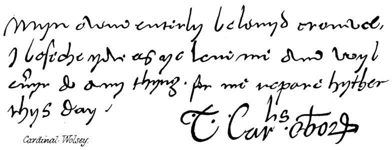 Cardinal Wolsey (engraving)