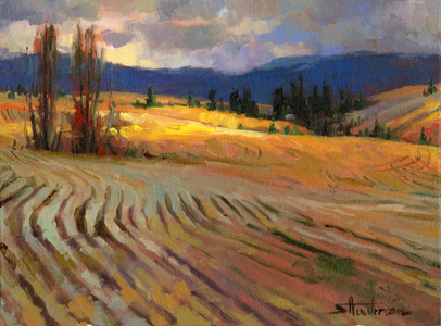 Break in the Weather, 2011 (oil on panel)