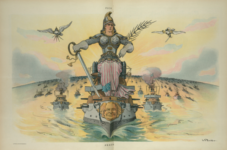 Peace, 1905 (colour print)