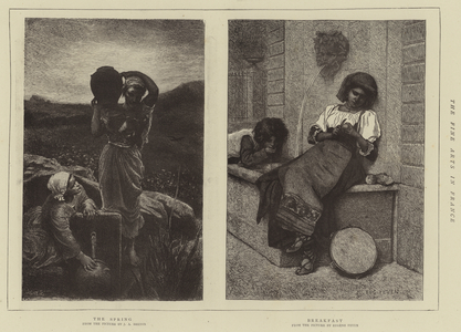 The Fine Arts in France (engraving)