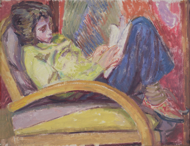 Fanny Reading, c.1962 (w/c on paper)