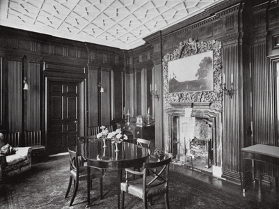 Bristol: Golden House, Clifton, Dining-Room (b/w photo)