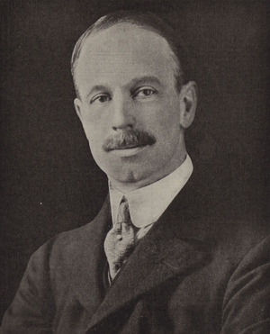 Sir Eric Drummond, 7th Earl of Perth, British statesman who became the first Secretary General of the League of Nations in 1920 (b/w photo)