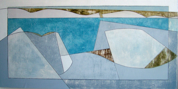 Portland 1, 2008 (acrylic on board)