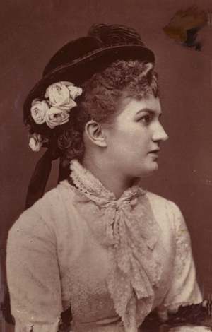 Nelly Brombley (b/w photo)