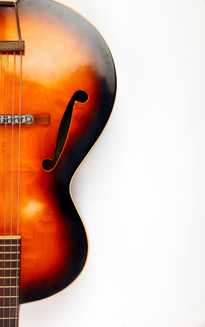 1950s Framus Sunburst Acoustic Guitar.Archback or Archtop in style