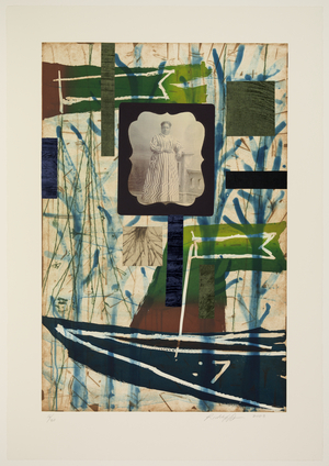 Between Two Worlds, 2003 (mixed media)