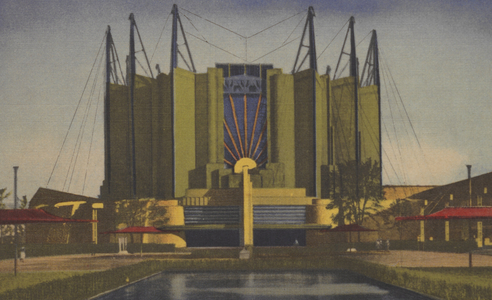 The Travel And Transport Building At The Century Of Progress