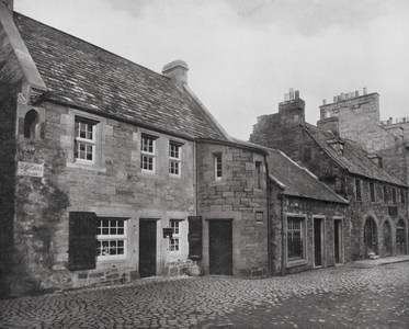 Scotland: Fair Maid's House, Perth (b/w photo)