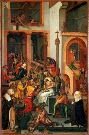 The Mocking of Christ (tempera on wood)