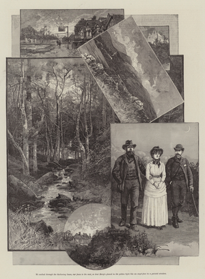 To Call Her Mine, by Walter Besant (engraving)