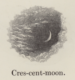 Crescent moon (engraving)