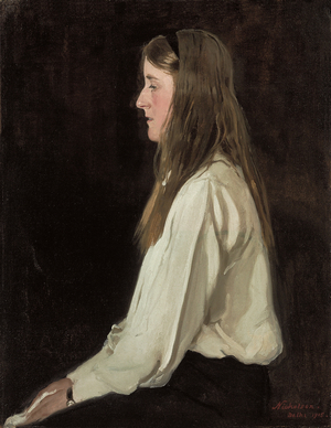 Portrait of Diamond Hardinge (1900-1927), 1915 (oil on canvas)