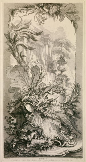 Rocaille, 18th century (drawing)